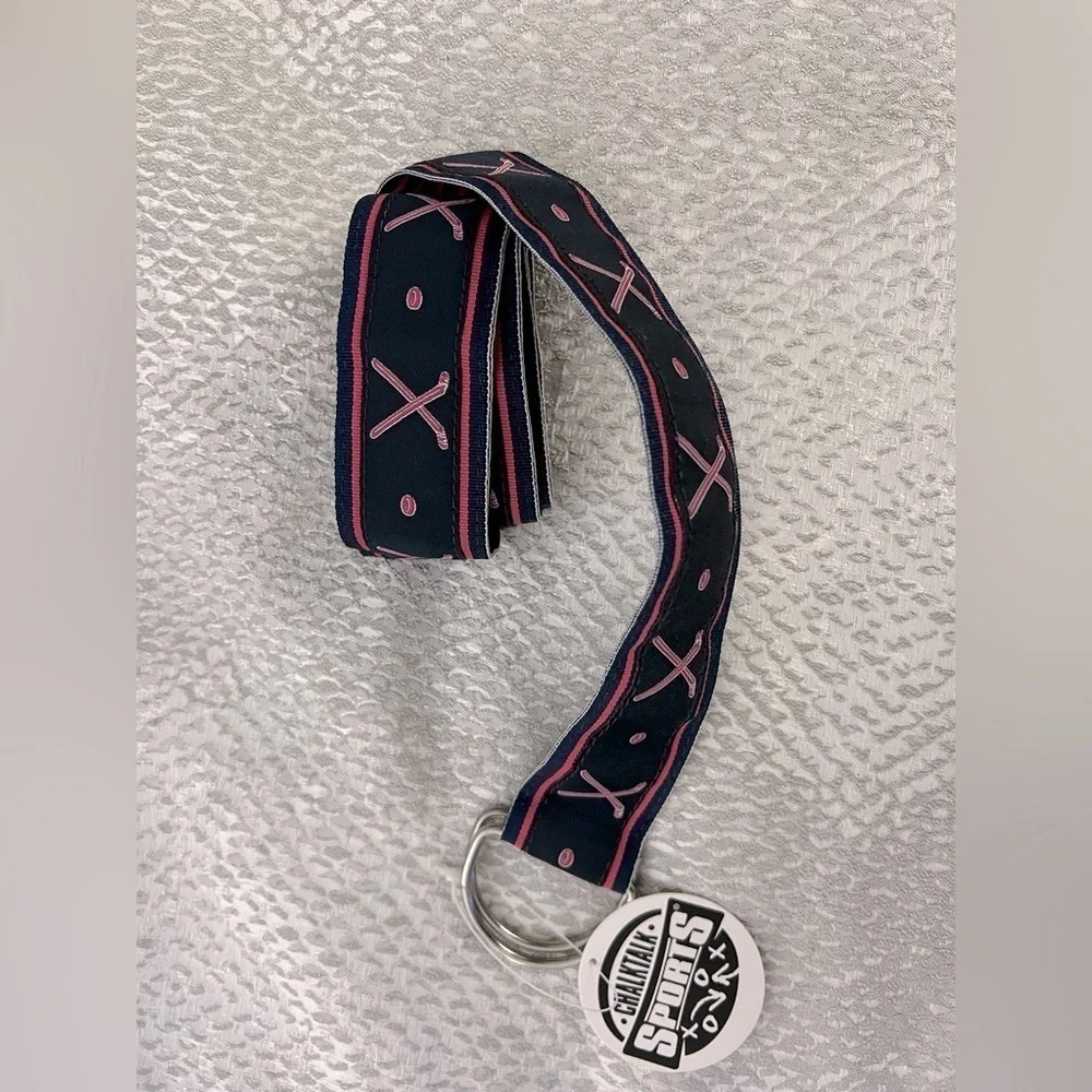 NEW Preppy Chalk Talk Sports Hockey Ribbon Belt, Small - Picture 9 of 11